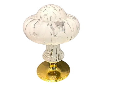 Lampada da tavolo in vetro di Murano, anni '70