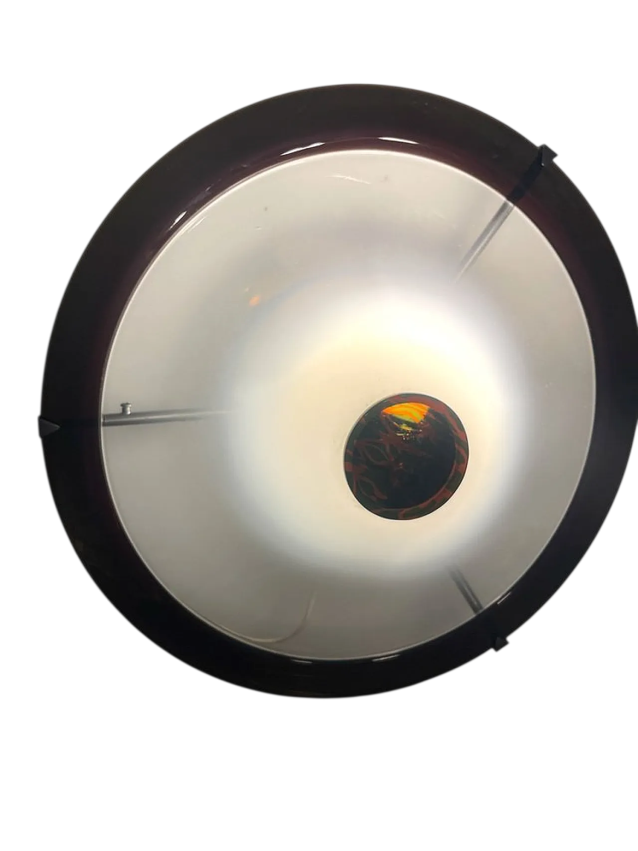 Murano Glass Flush Mount Lamp by Mila Schon for Zonca Voghera, 1980s 14