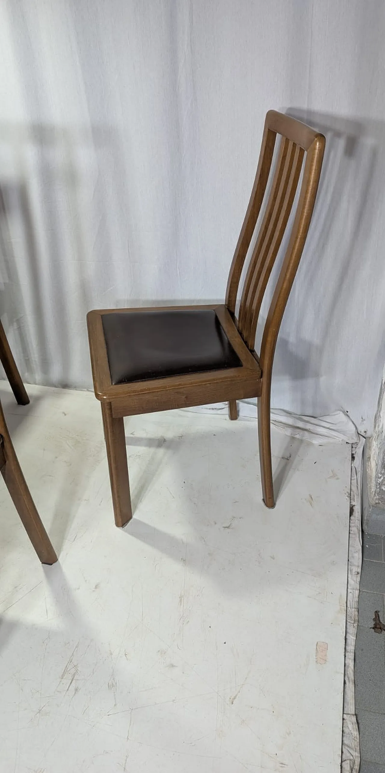 6 Dining Chairs by Mobilgirgi, 70s 4