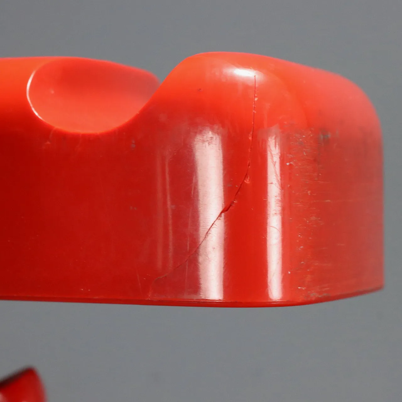 Coat rack with umbrella stand in plastic and metal, 20th century 7