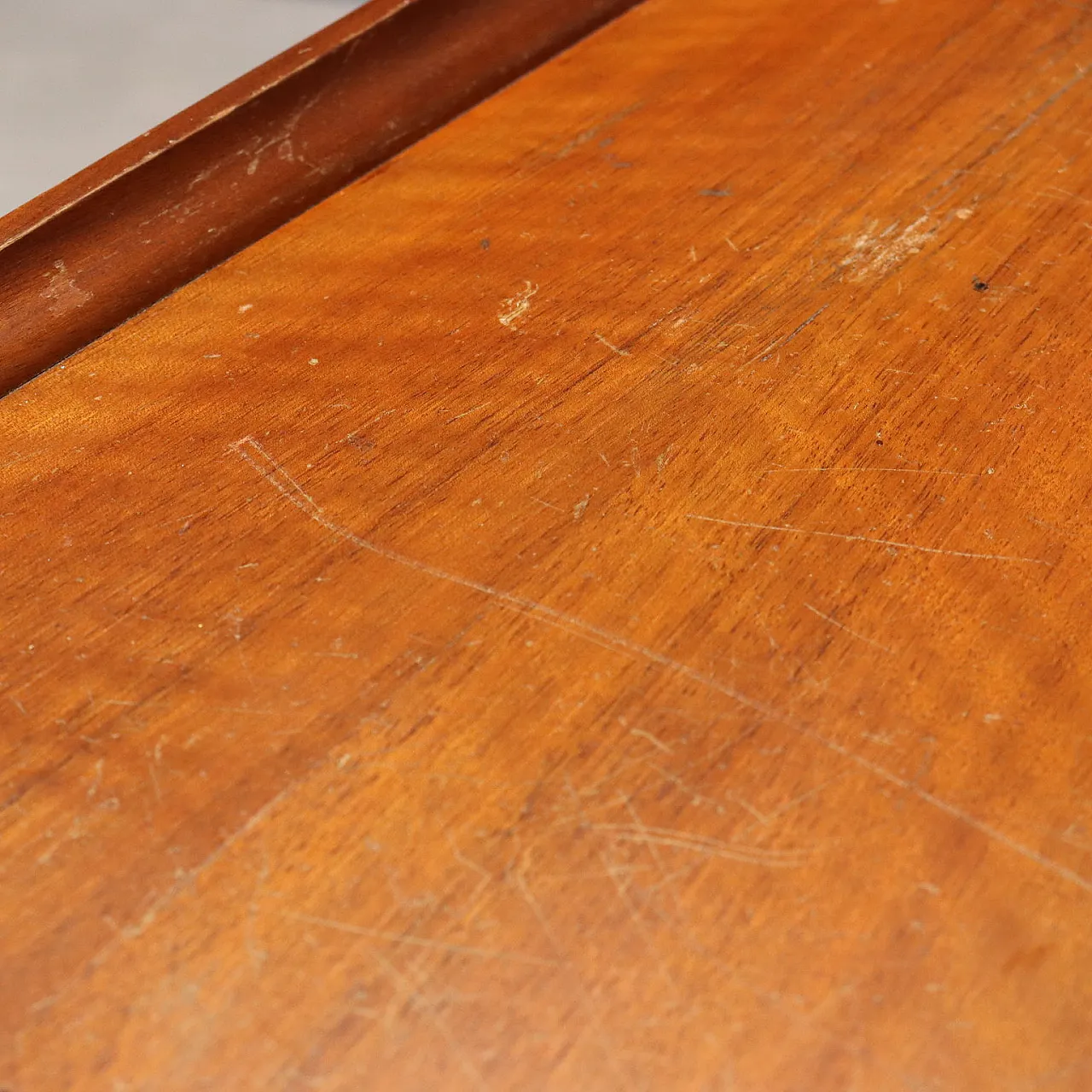 Credenza con impiallacciatura di teak e radica, '900 10