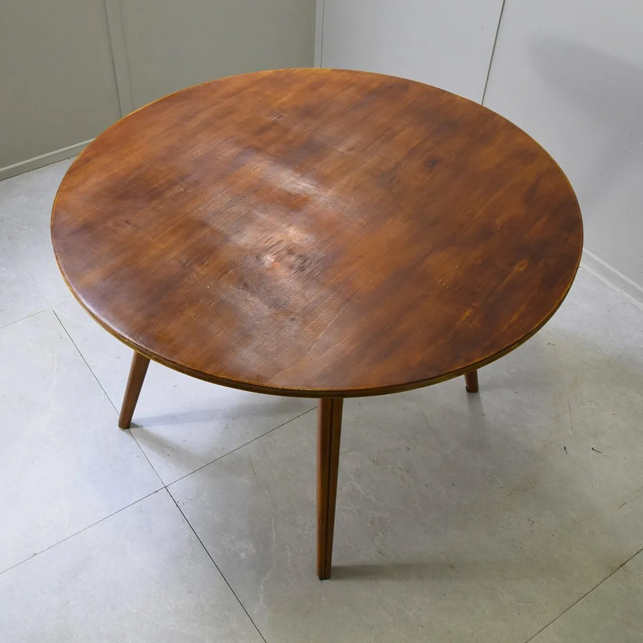 Round table in the style of Gio Ponti, 1960s 7