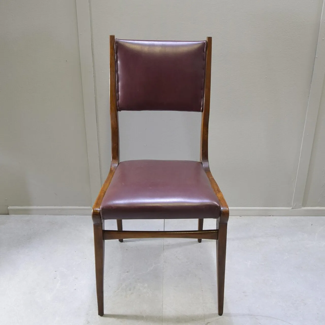 6 Chairs attributed to Carlo de Carli, 1950s 10