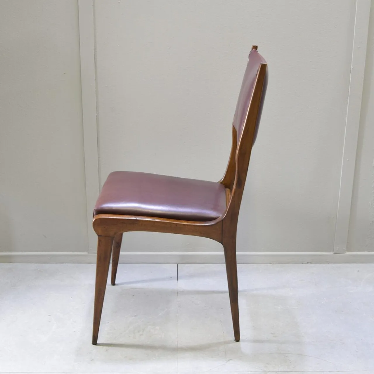 6 Chairs attributed to Carlo de Carli, 1950s 11