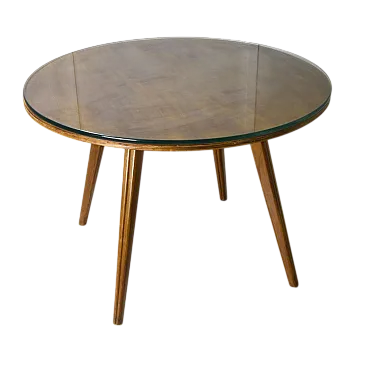Round table in the style of Gio Ponti, 1960s