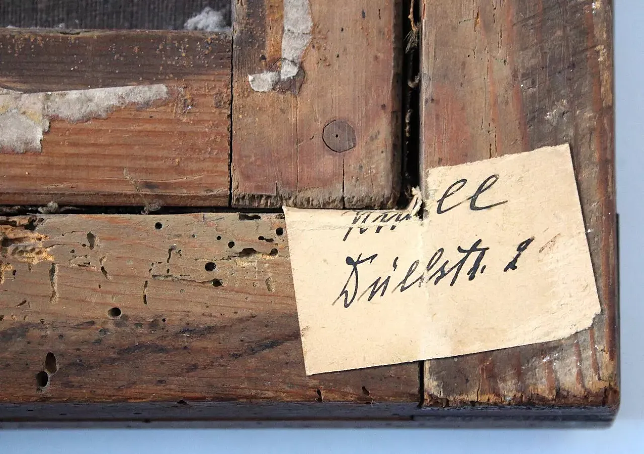 Portrait Young Lady Wearing Pearl, oil painting, 19th century 5