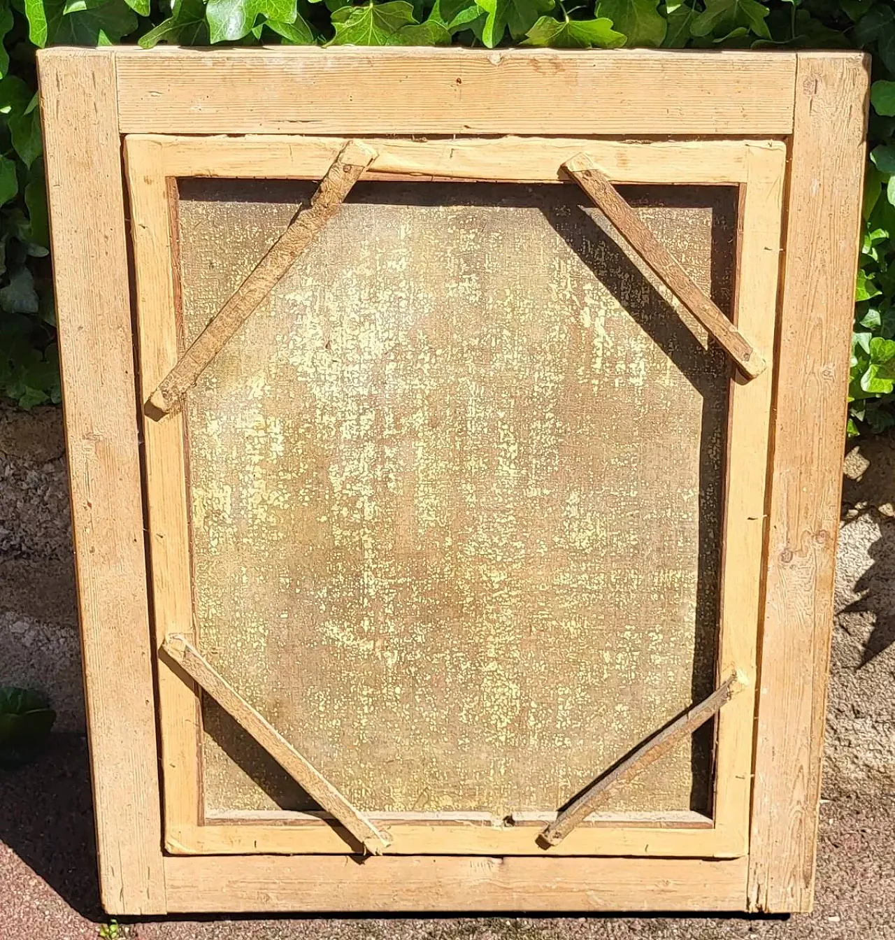 Gentiluomo, olio su tela con cornice, '800 3