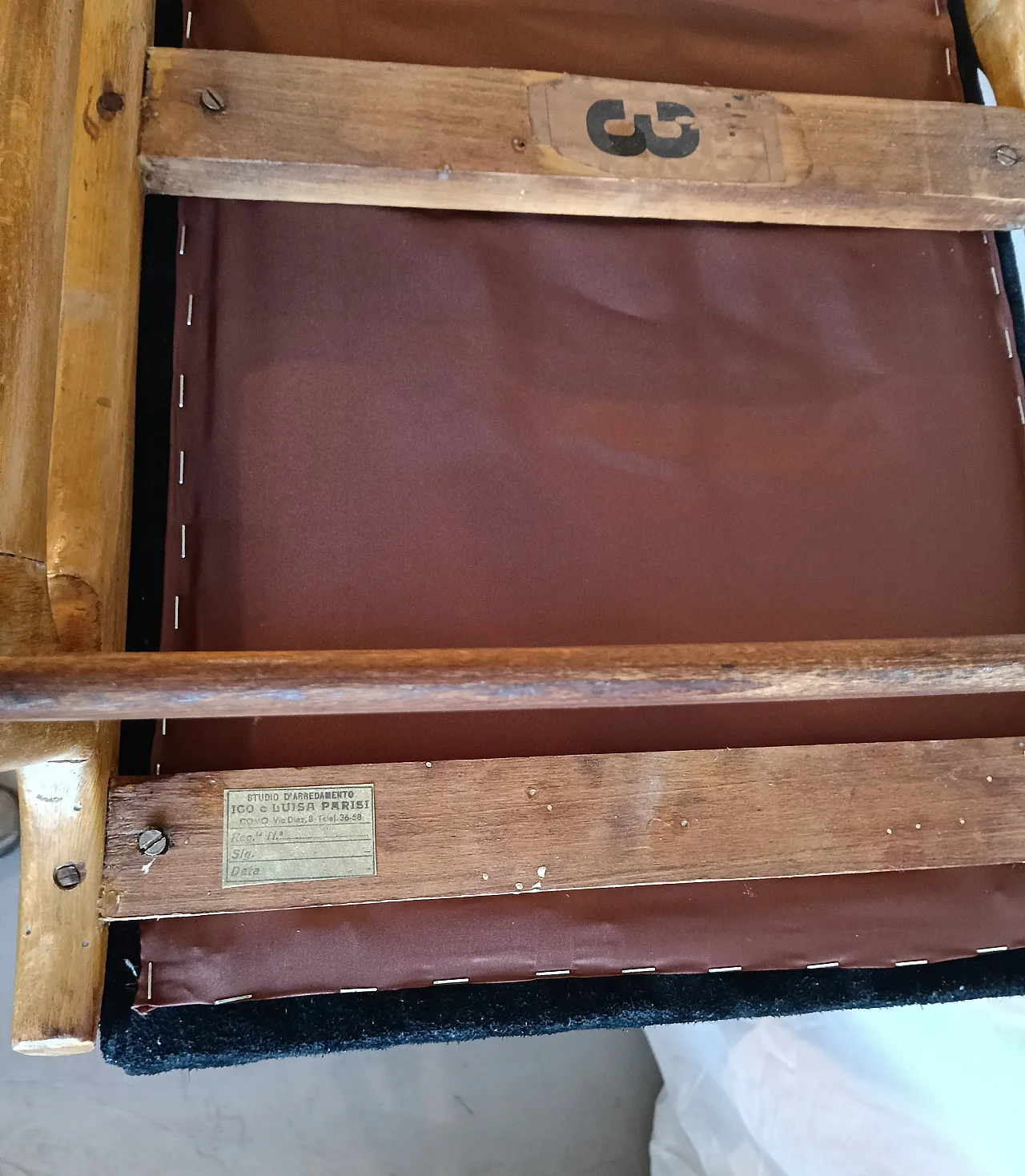 4 sedie nello stile Ico Parisi, anni '60 27