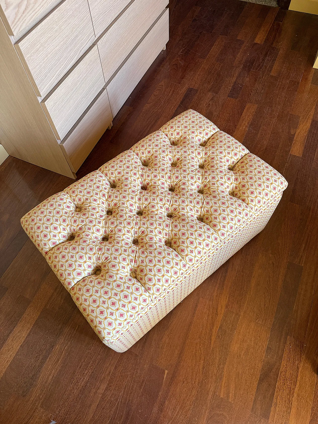 Pouf contenitore capitonné Biggie Best, anni '90 2