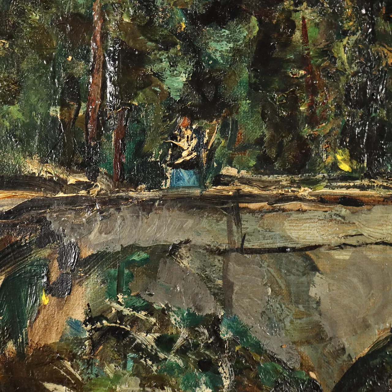 Ise Lebrecht, oil on canvas, 20th century 4