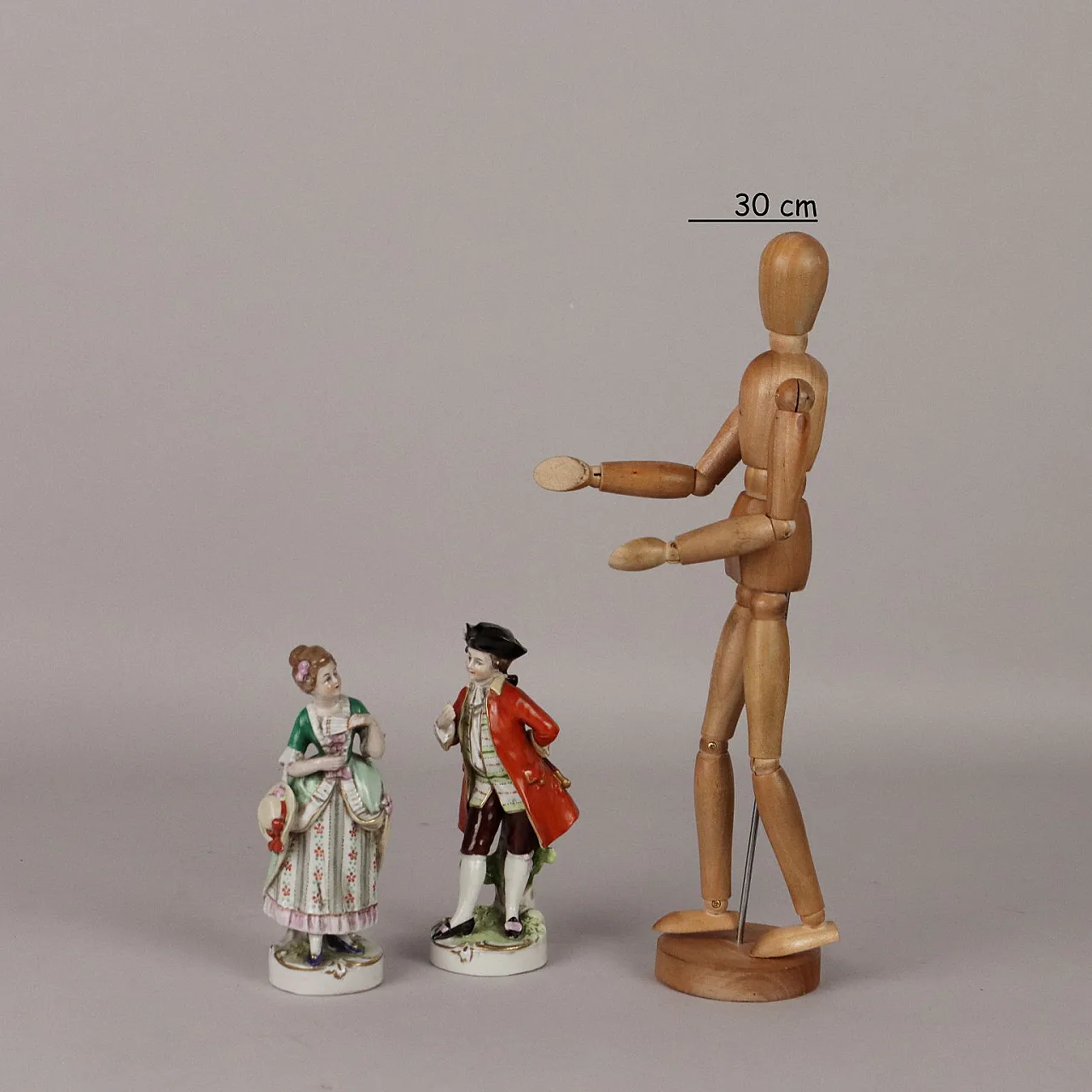 Pair of porcelain figurines by Volkstedt-Rudolstadt, 20th century 2