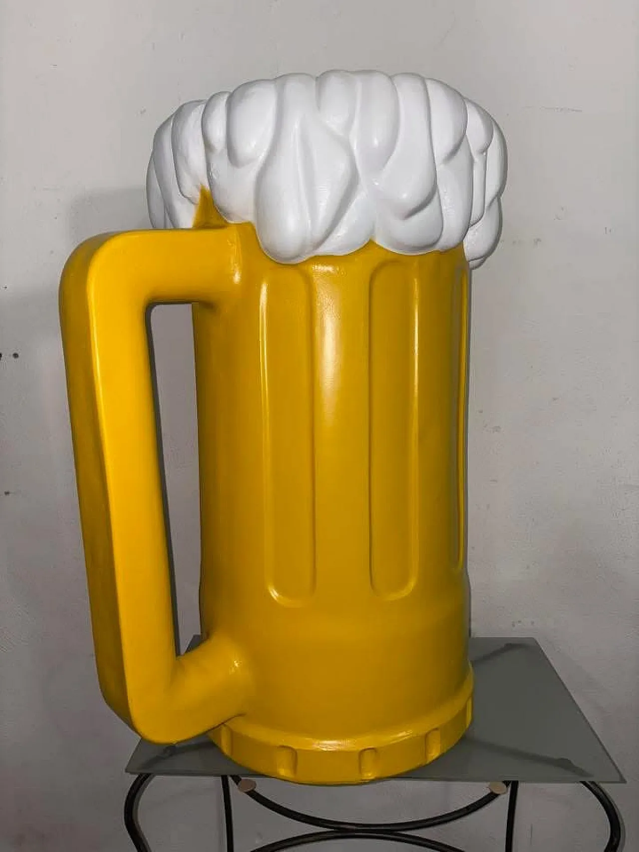 Fiberglass beer mug, 70s 4
