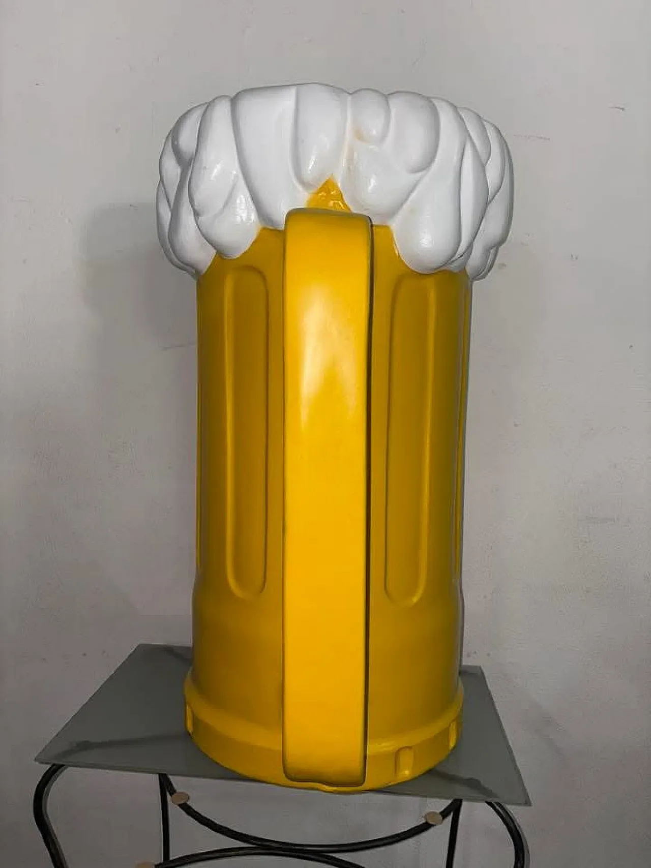 Fiberglass beer mug, 70s 5