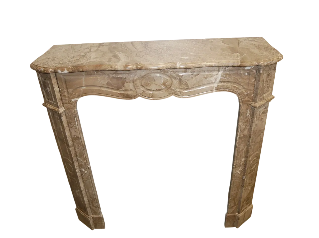 LXV style marble fireplace, 19th century 13