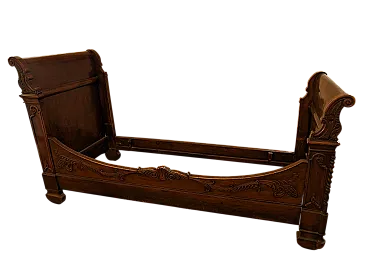 Empire single bed, 19th century