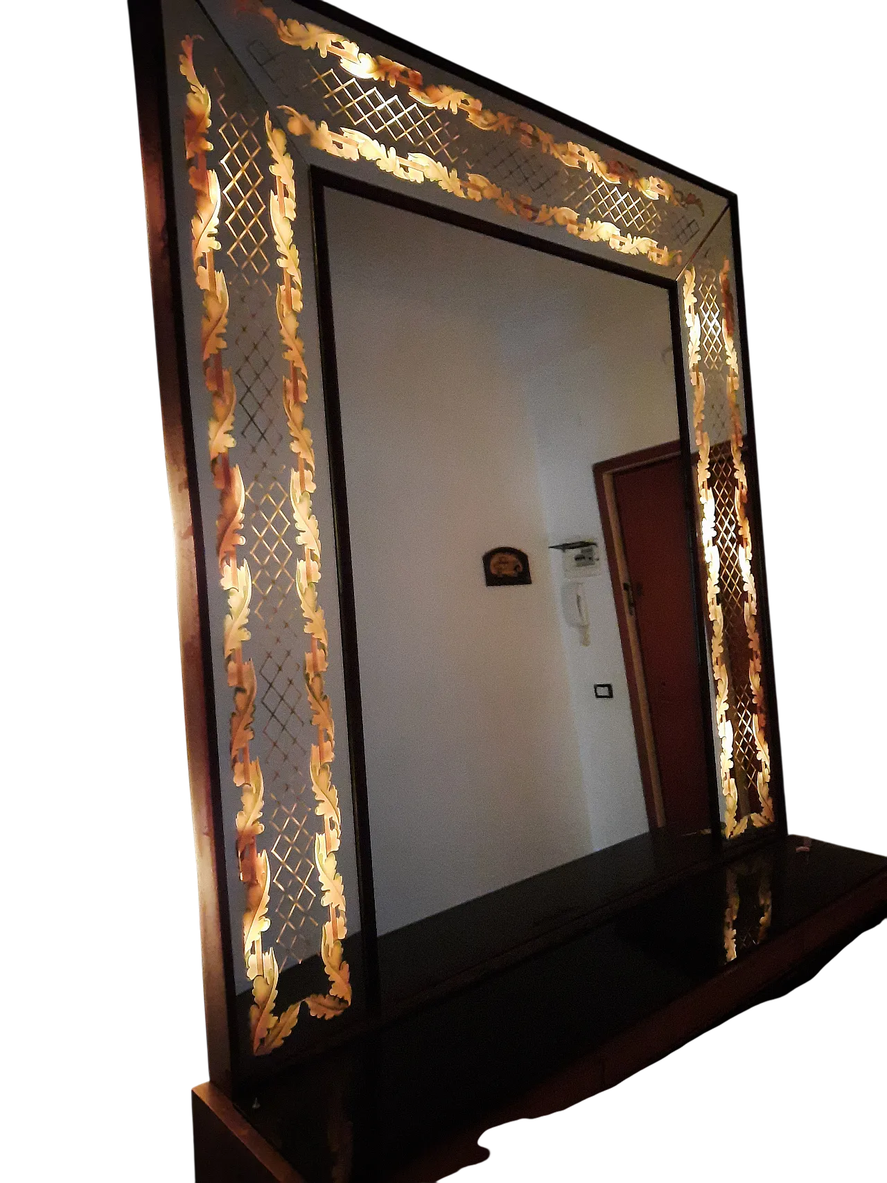 Mobile con specchiera di Luigi Brusotti, anni '40 4