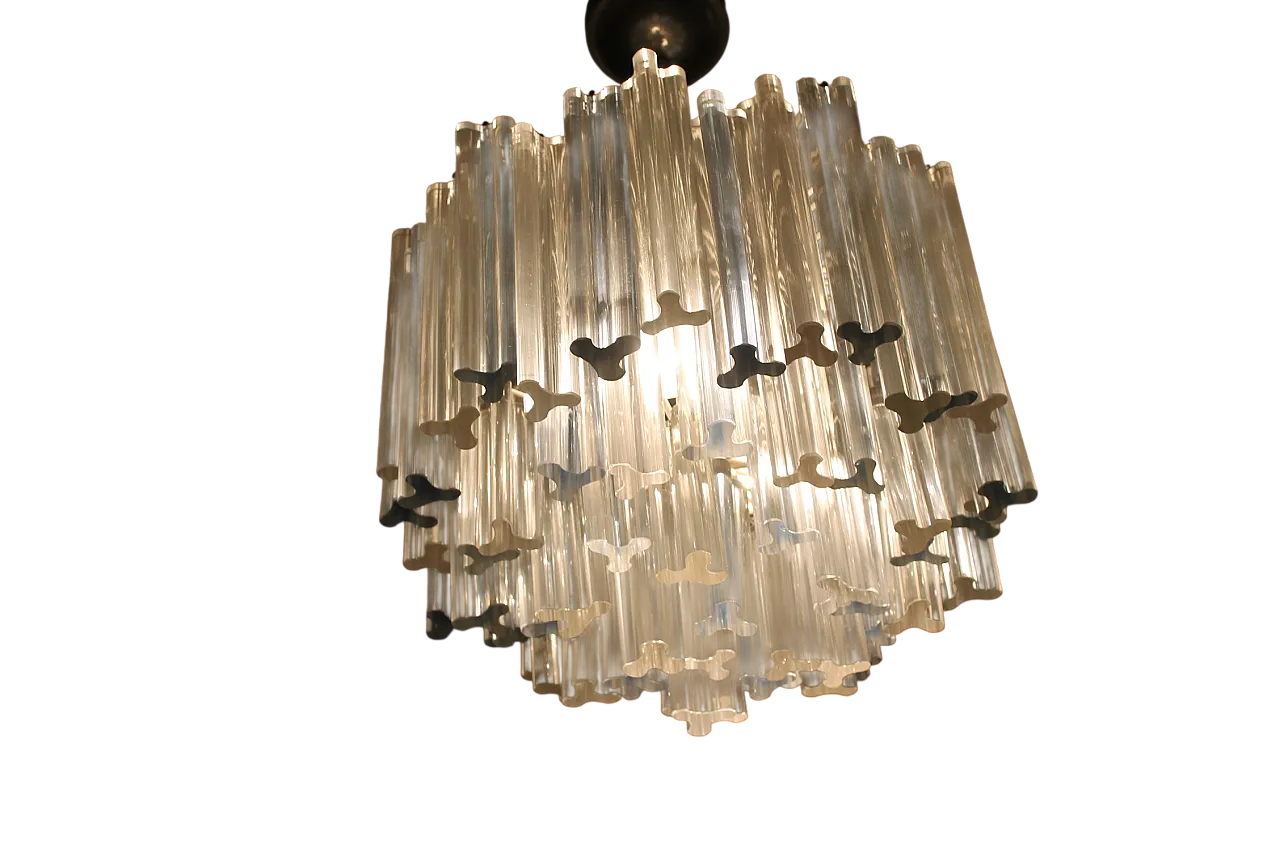 Ceiling lamp Trilobi by Venini, 70s 4