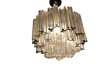 Ceiling lamp Trilobi by Venini, 70s