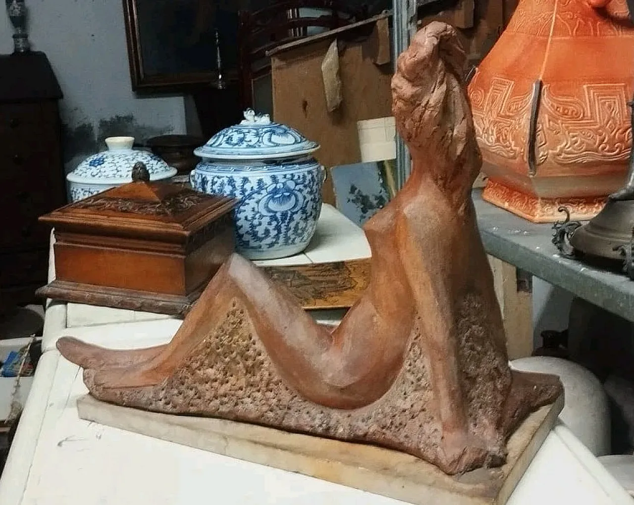 Alberto Sparapani, scultura di nudo femminile, '900 7
