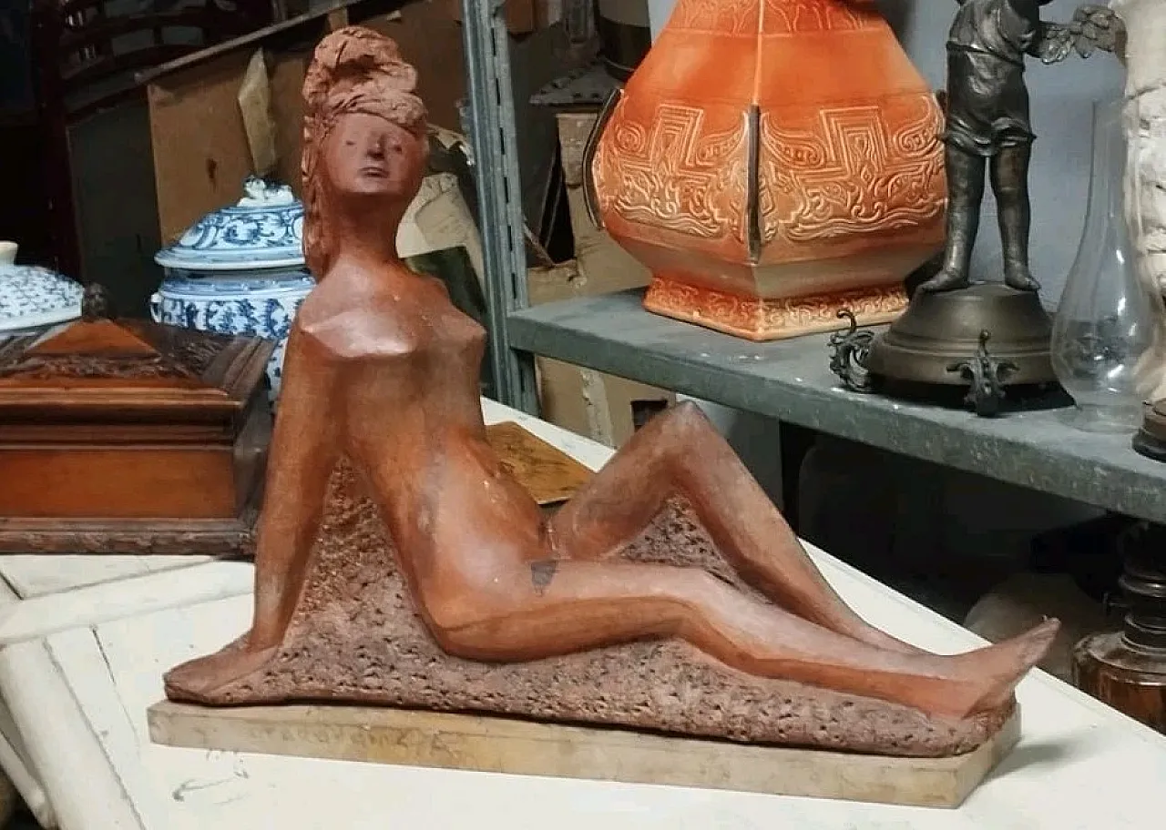 Alberto Sparapani, scultura di nudo femminile, '900 11