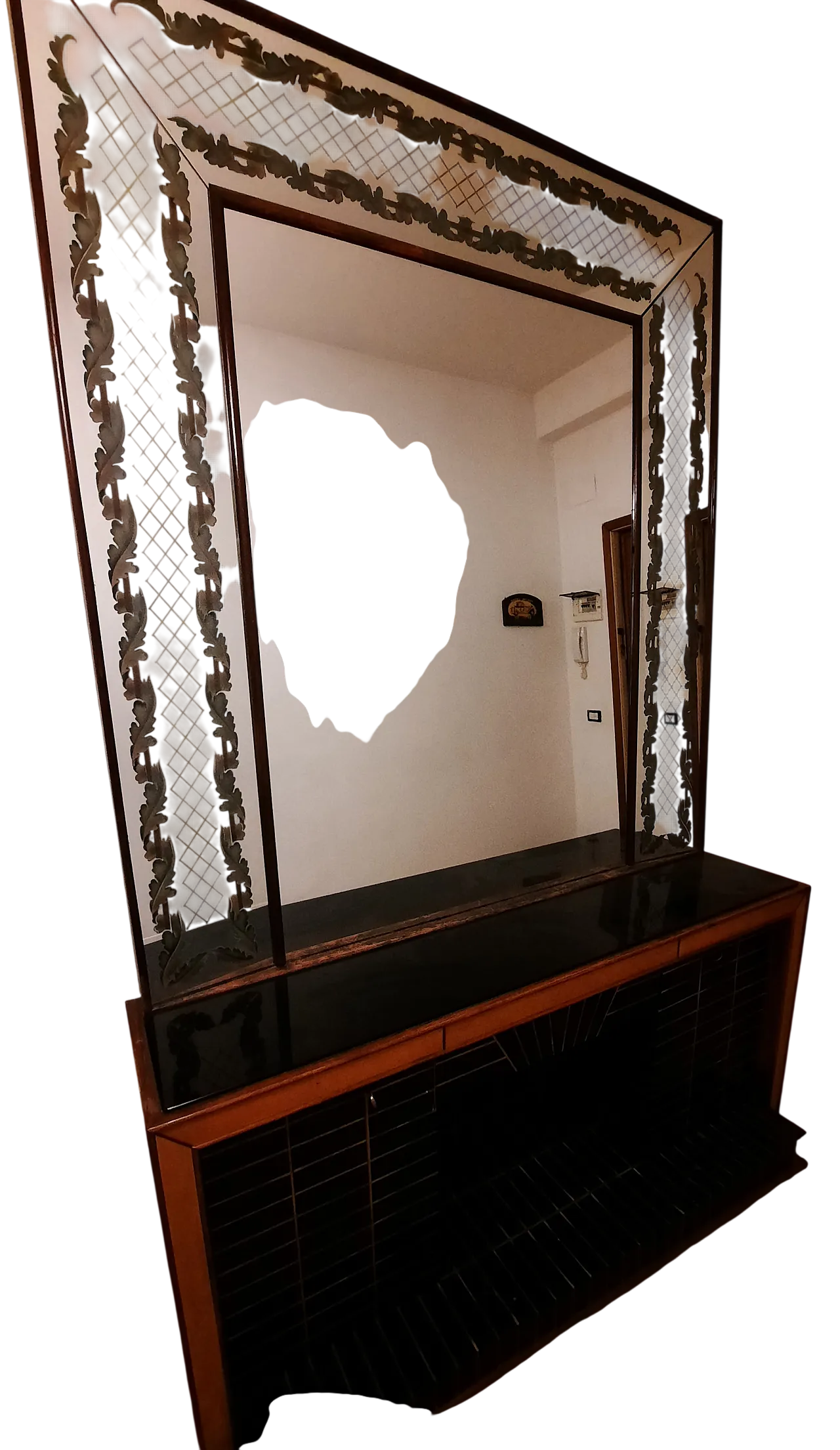 Mobile con specchiera di Luigi Brusotti, anni '40 5