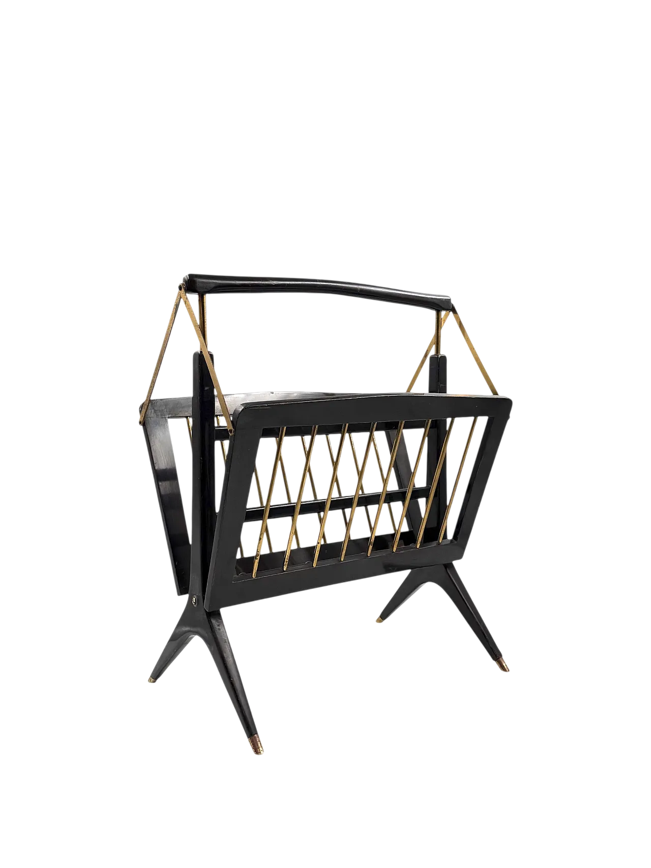 Mid-century magazine rack, Ico and Luisa Parisi, Italy 1950 13