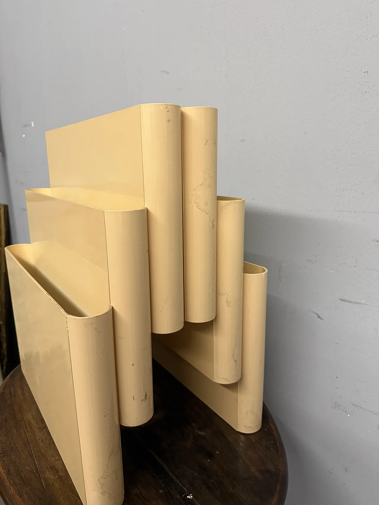 Magazine rack mod. 4676 by Giotto Stoppino for Kartell, 70s 15