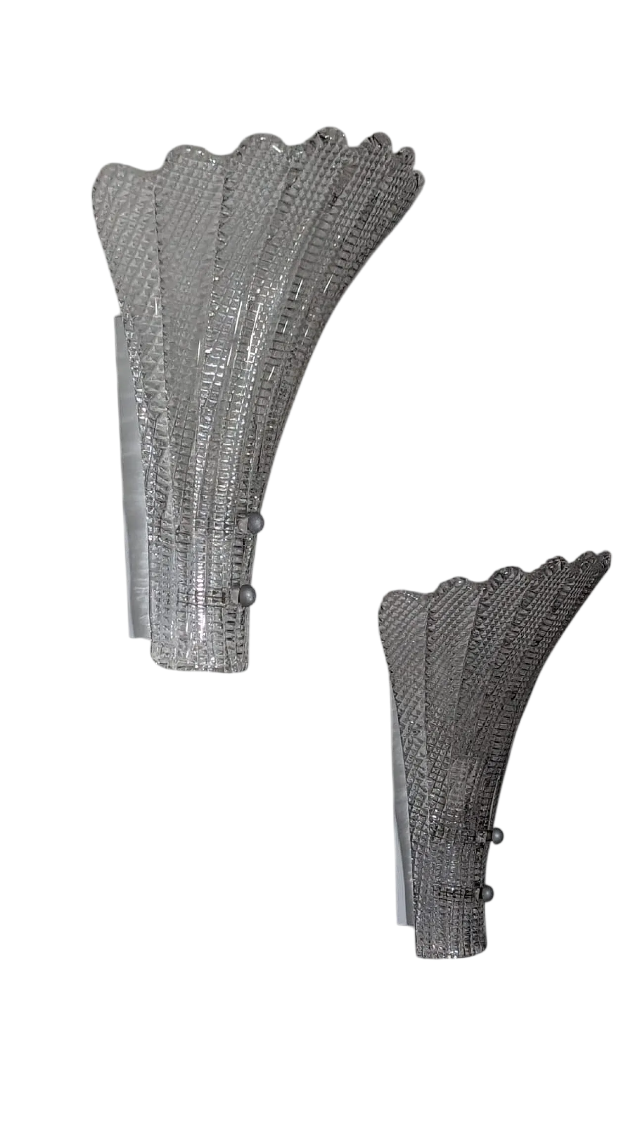 Murano Glass Wall Lamp by Barovier & Toso, 50s 5