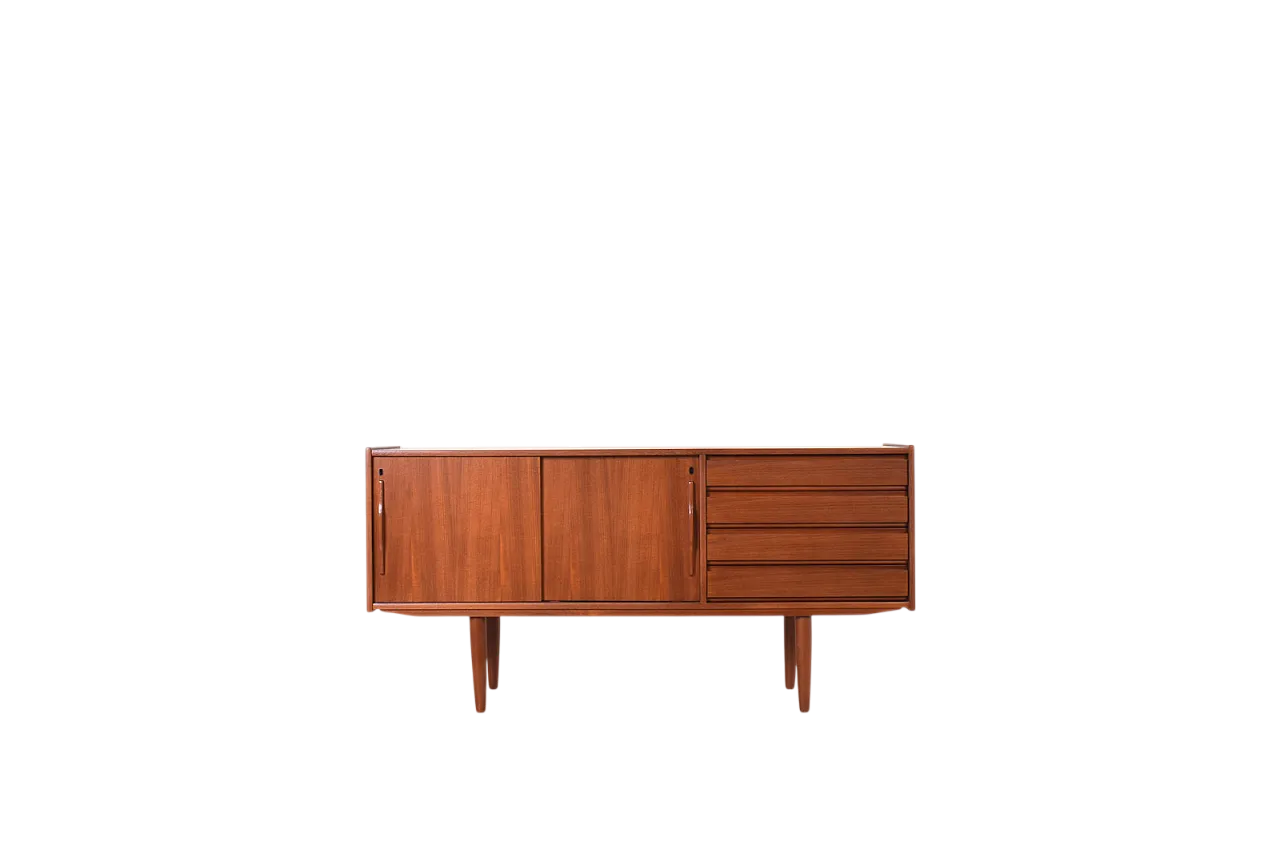 Mid-Century Danish Teak Sideboard, 1960s 18