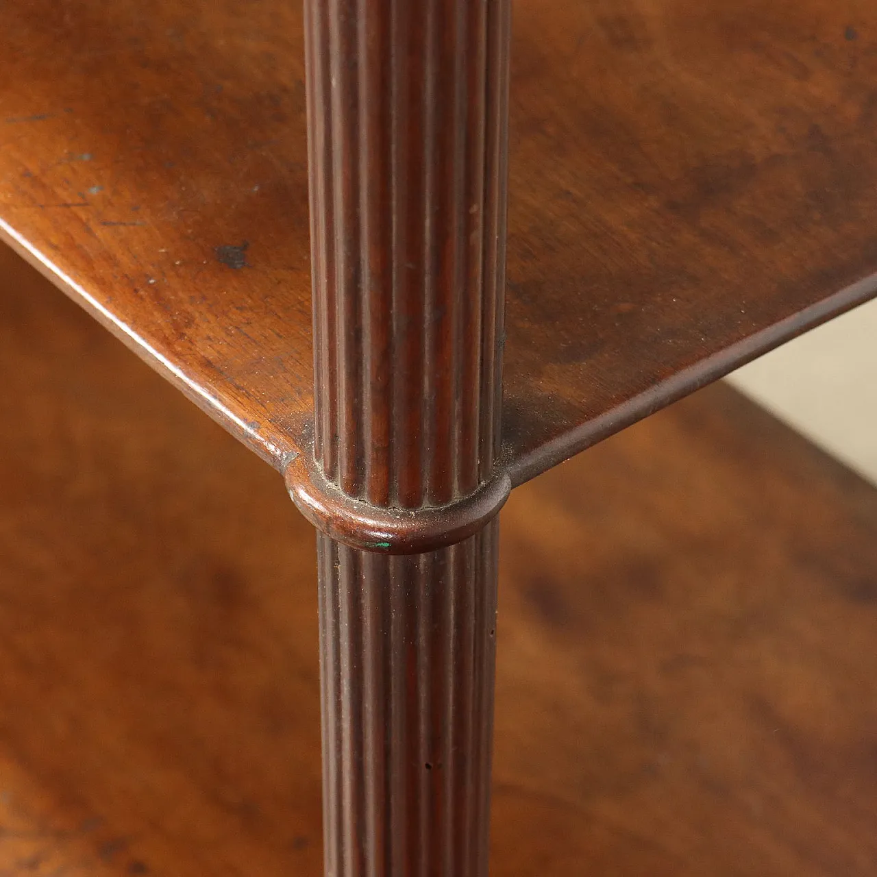 Walnut Restoration Etagere, 19th century 5