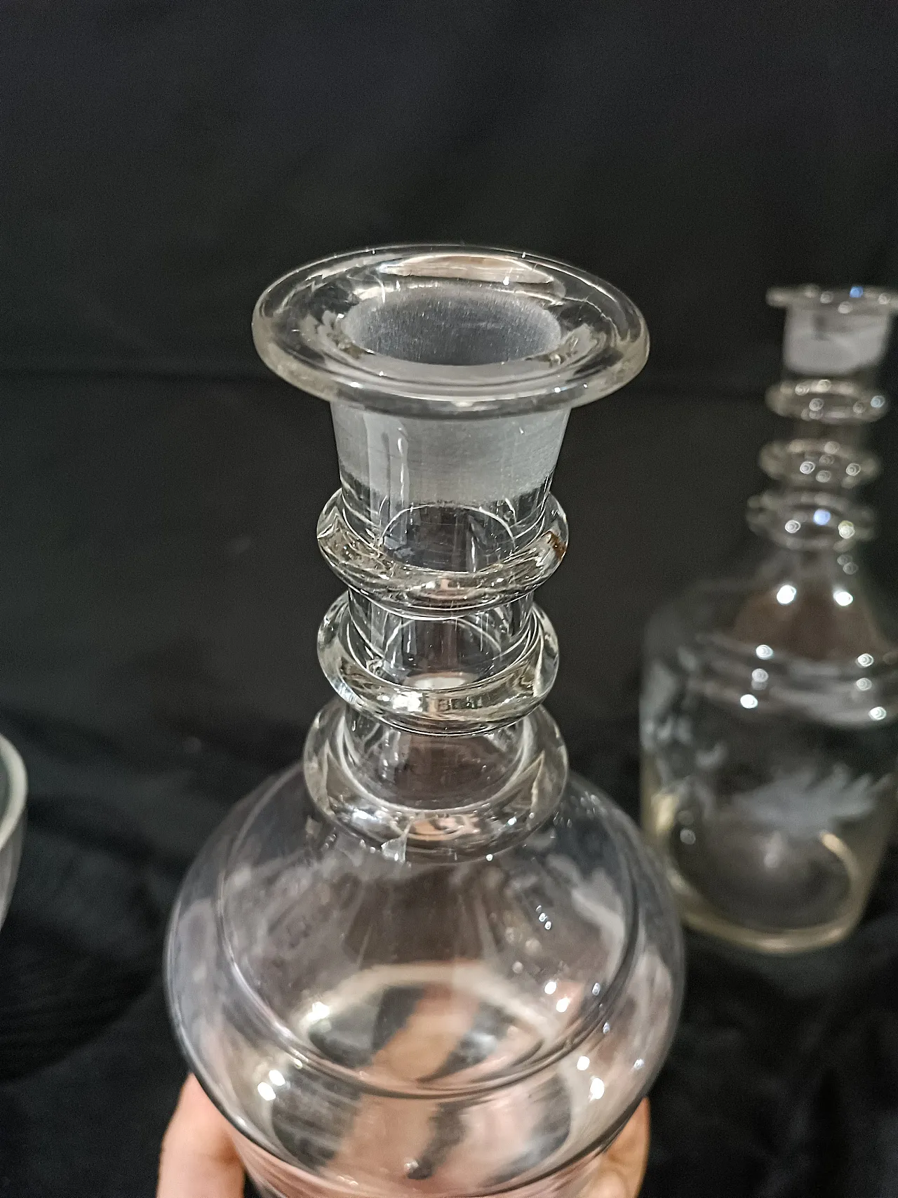Coppia Bottiglie Decanter Inglesi Georgiane Giorgio III, 18