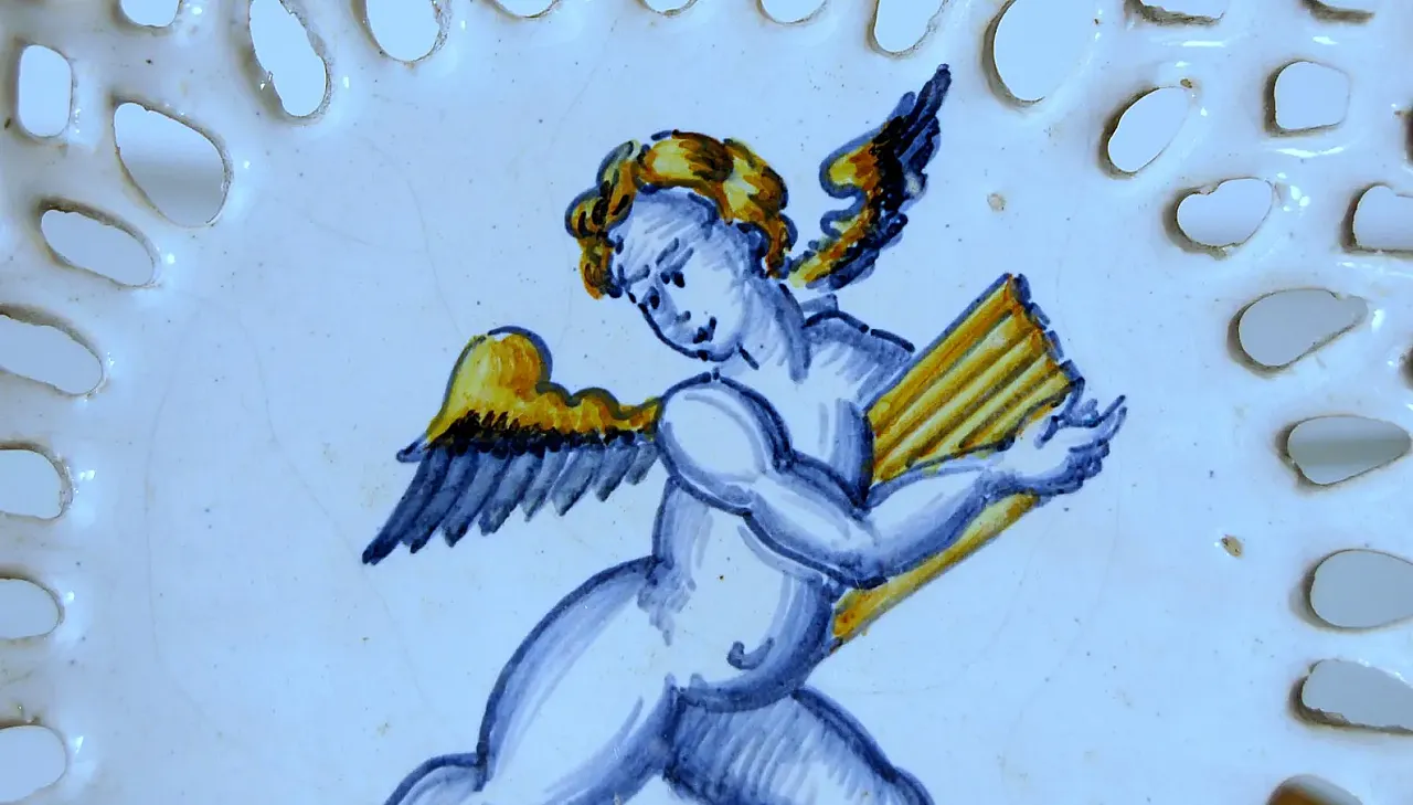 Majolica plate by Francesco Durantino, 16th century 3