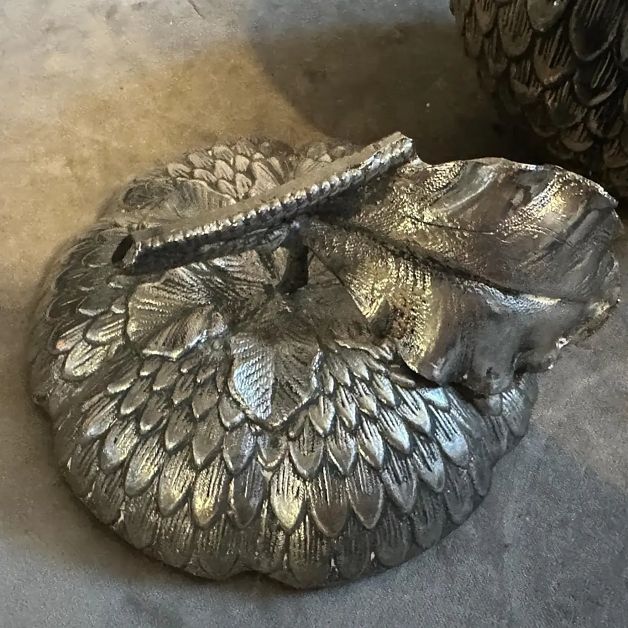 Secchiello per il ghiaccio in peltro di Mauro Manetti, anni '70 9