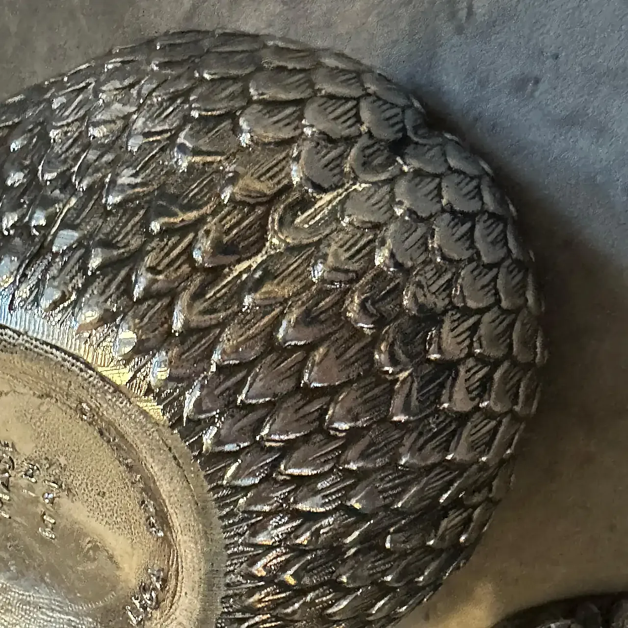 Secchiello per il ghiaccio in peltro di Mauro Manetti, anni '70 12