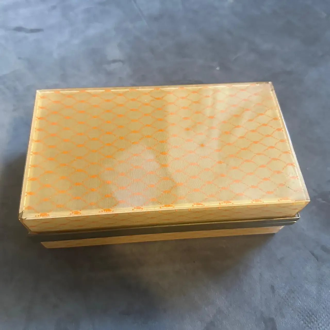 Plexiglass and brass luxury box by Cavinato, 1970s 9