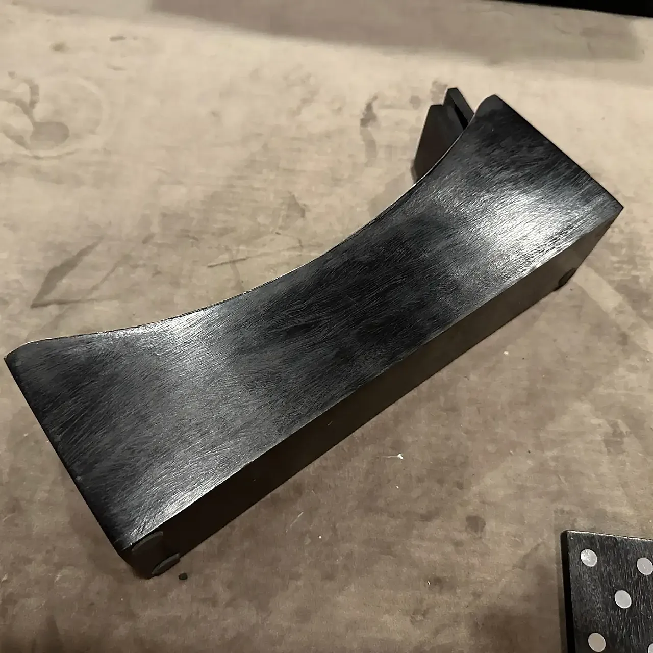 Modern luxury wood and silver plated Domino table game, 1990s 4