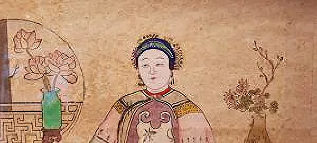 5 Paintings on pith paper, late 19th century 3