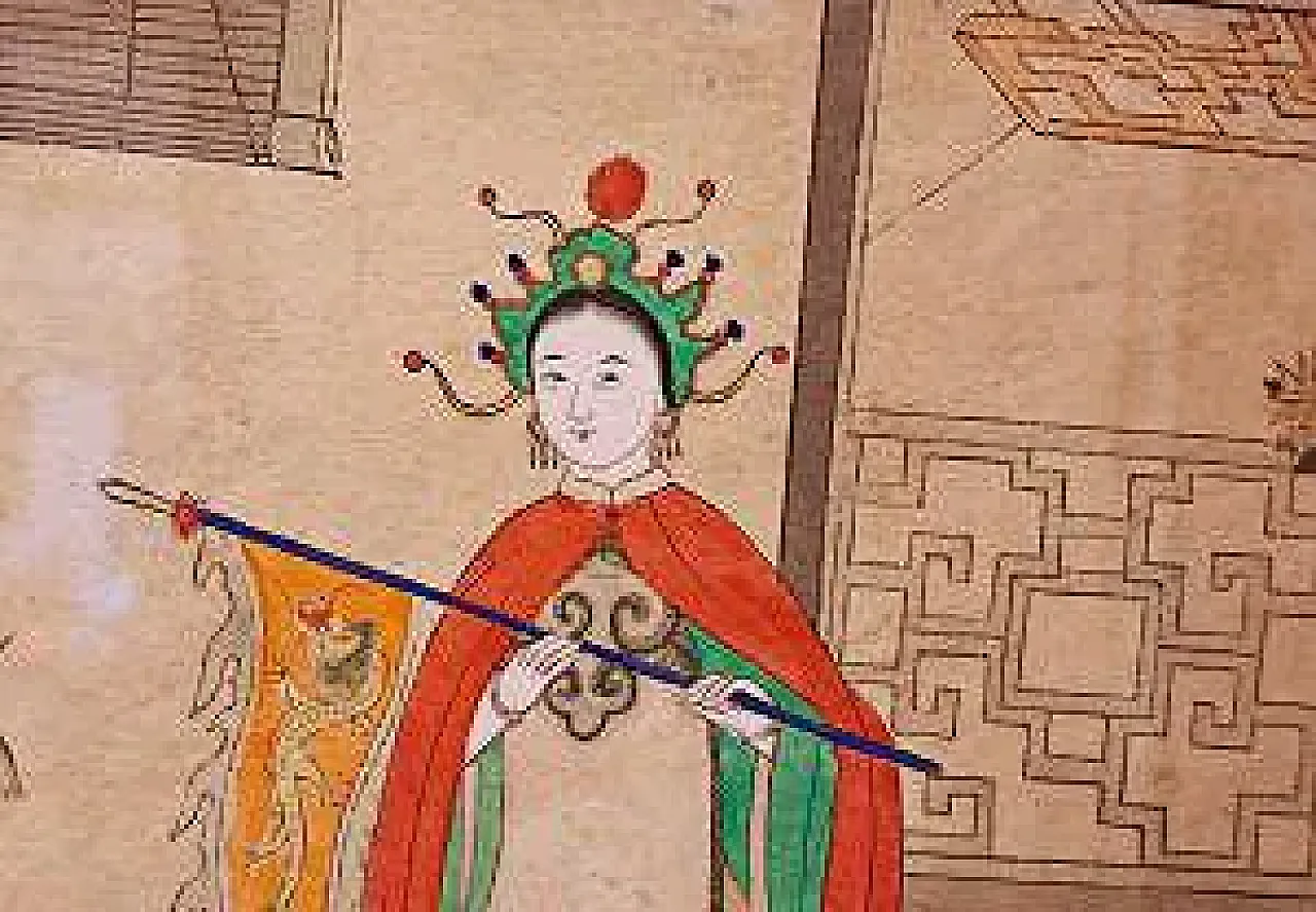 5 Paintings on pith paper, late 19th century 7