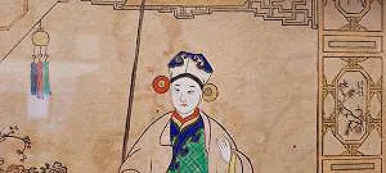 5 Paintings on pith paper, late 19th century 9