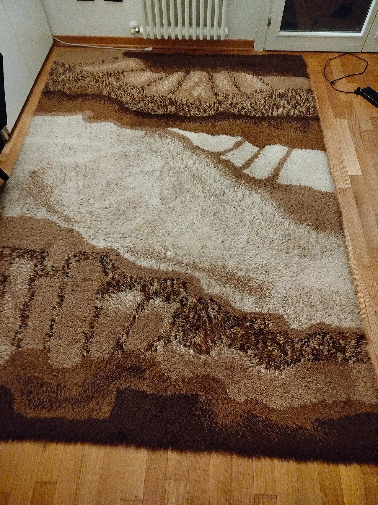 Tappeto in lana Desso Paesi Bassi, anni '70 1