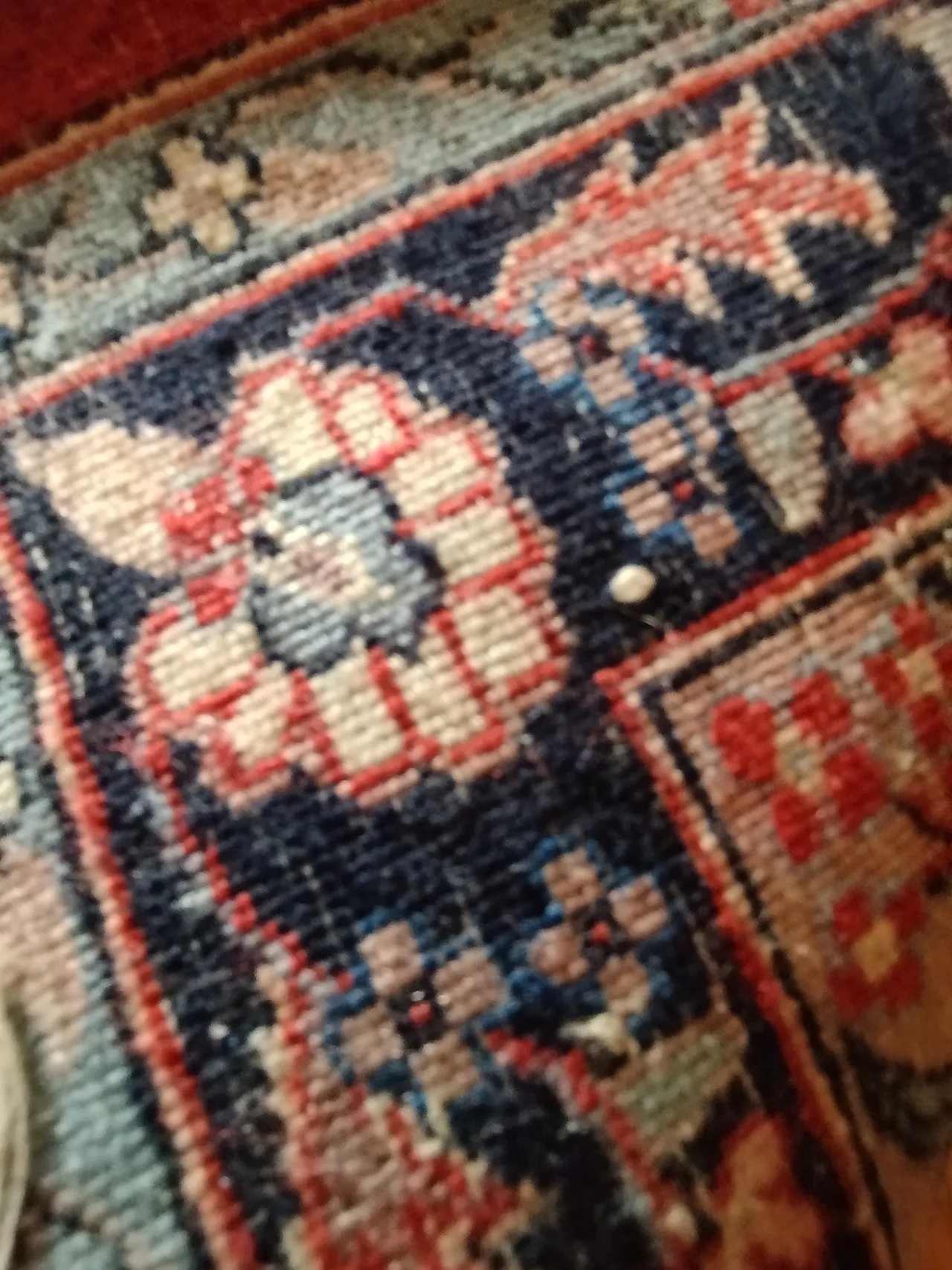 Tappeto Persiano Tabriz annodato a mano 70 raj, anni '90 4