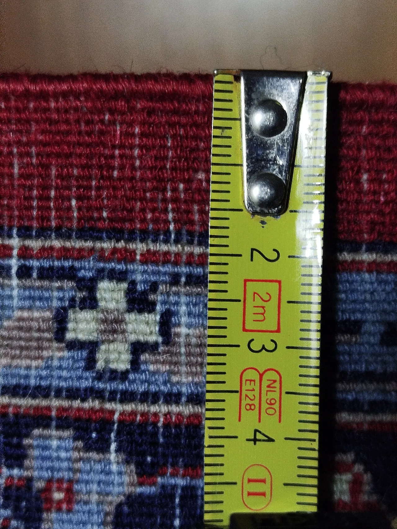 Tappeto Persiano Tabriz annodato a mano 70 raj, anni '90 6