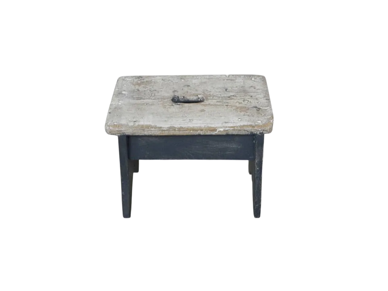 Sgabello di appoggio in legno di abete 1960 11