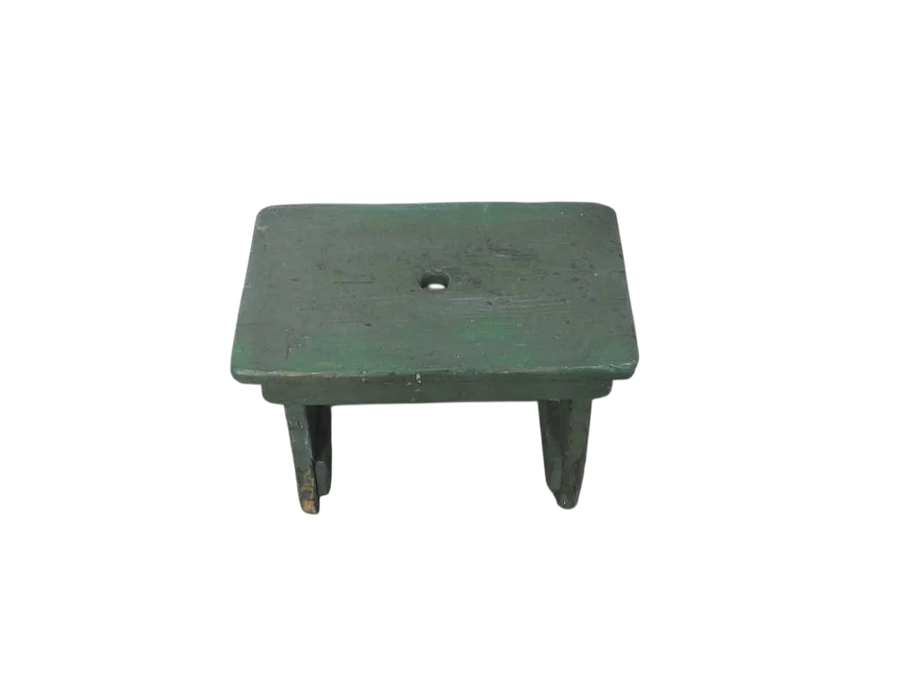 Sgabello di appoggio in legno di abete 1960 10