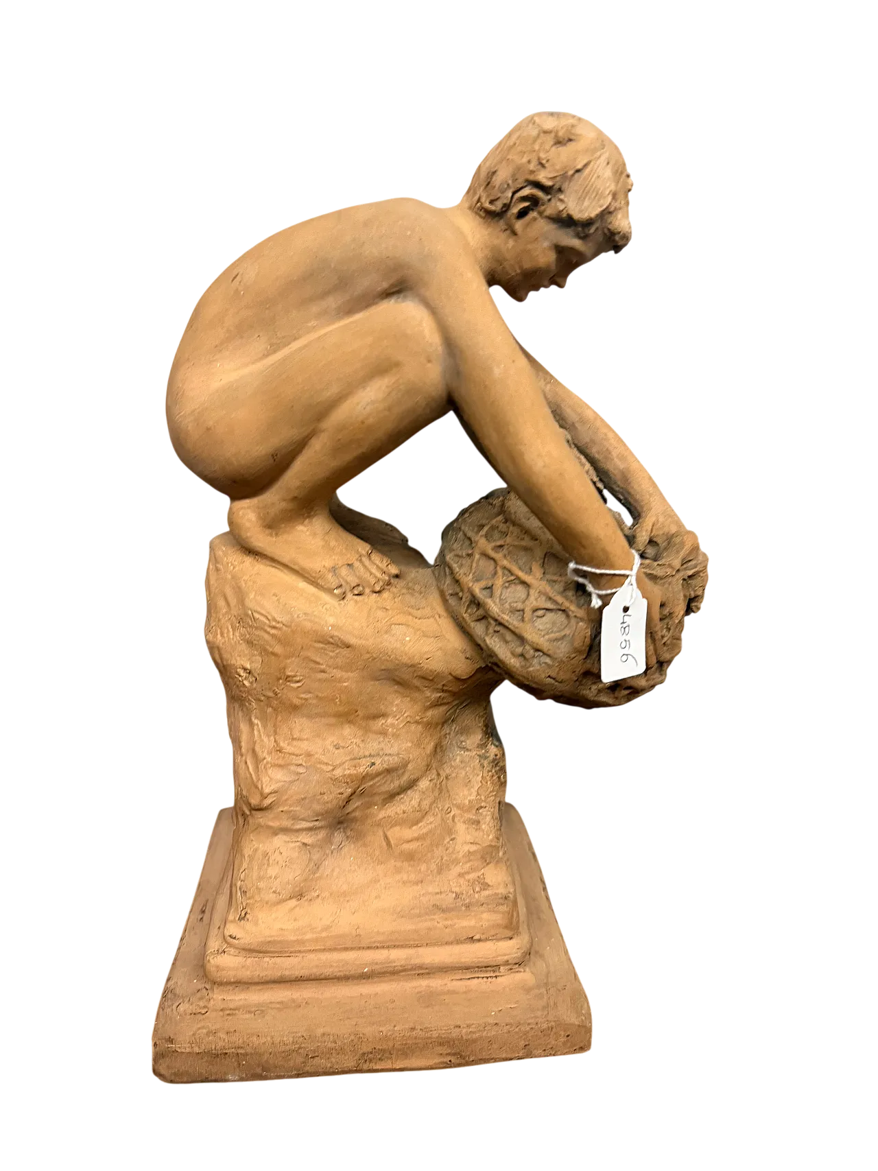 Scultura in terracotta, Achille D'Orsi, Napoli, '800 10