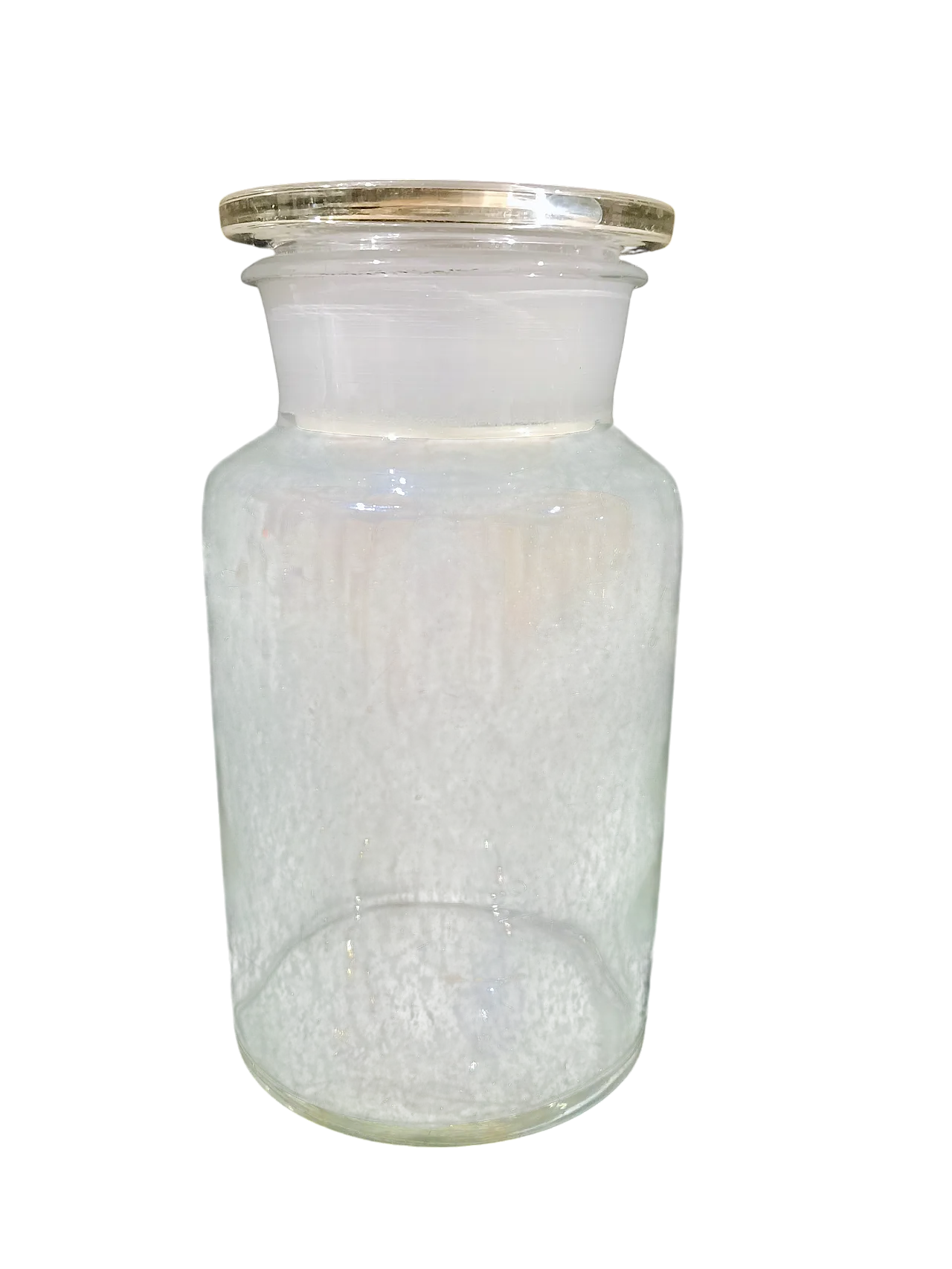 Vaso Farmacia Albarello Vetro Soffiato, primo '900 24