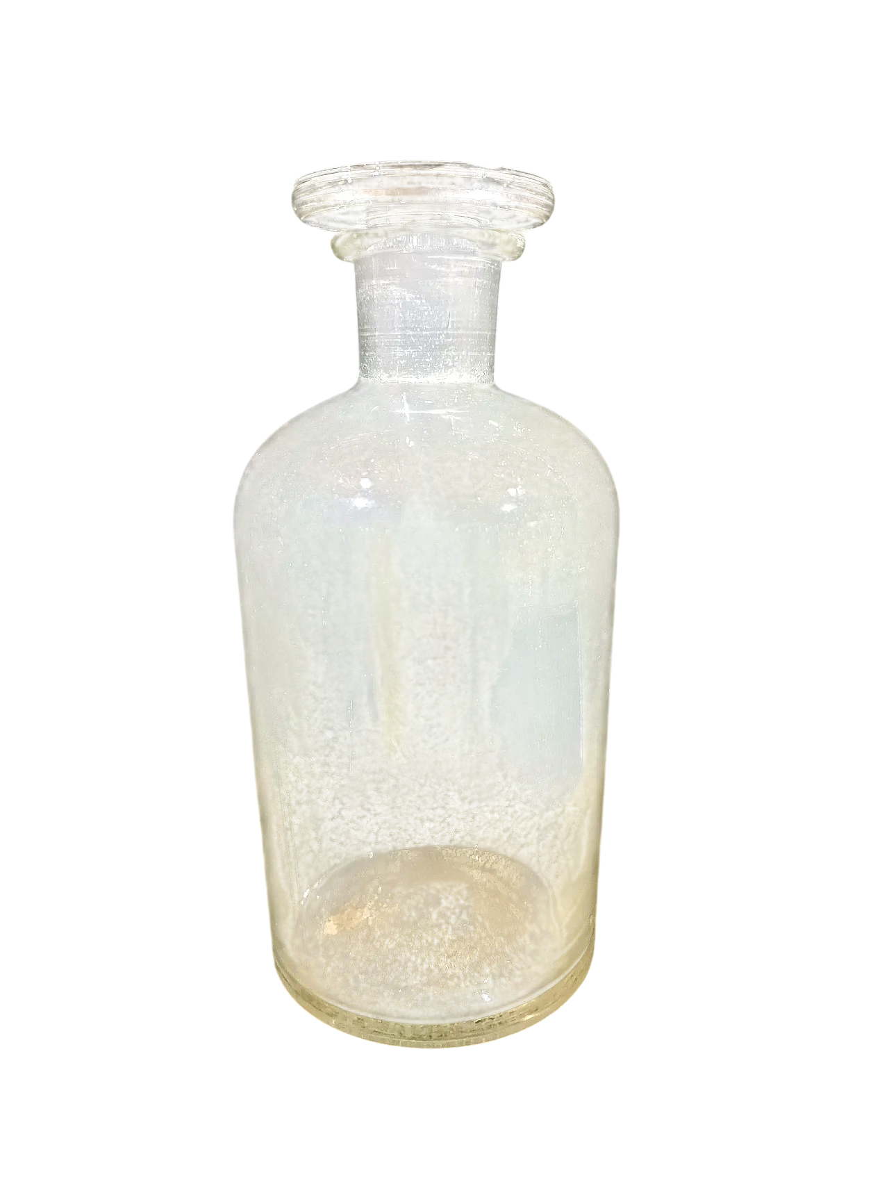 Vaso Farmacia Bottiglia Albarello Vetro Soffiato, primo '900 23