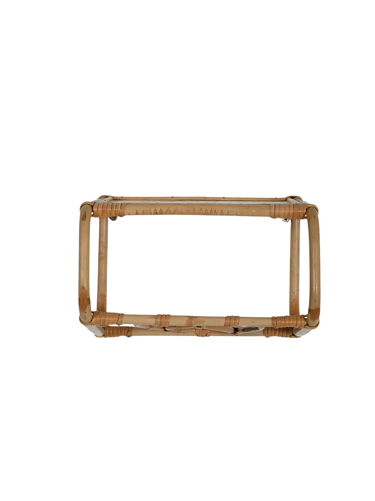 Comodino sospeso in bambù anni ’60 10