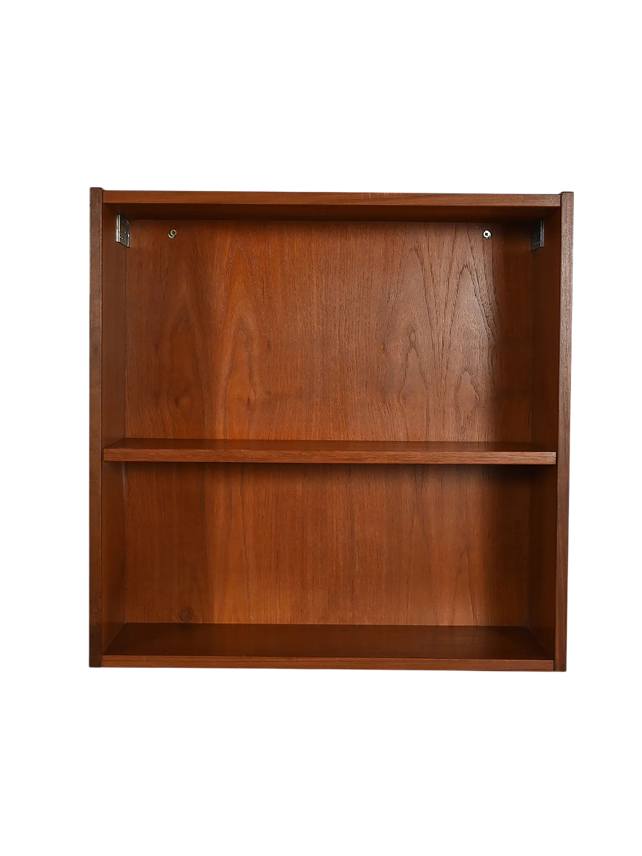 Scaffale a muro in teak scandinavo 8