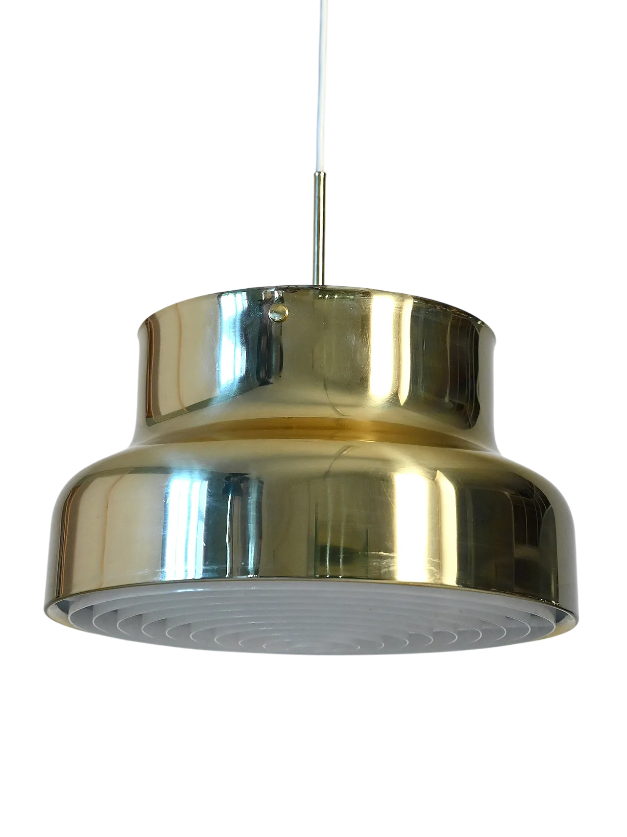 Lampada da soffitto Bumling in ottone di Anders Pehrson 11